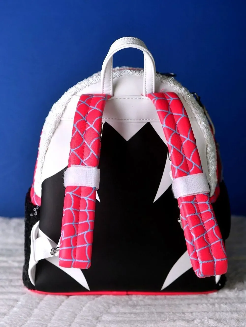 Loungefly Marvel Spider-Gwen Sequin Mini Backpack - NWOT